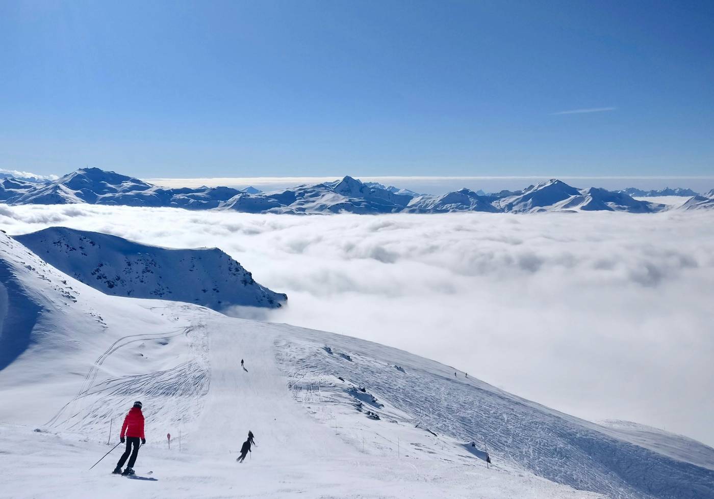 La Rosière in winter